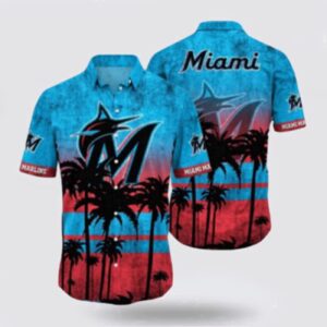Miami Marlins Hawaiian Shirt: Surf in Style with Super Cool Fan Gear