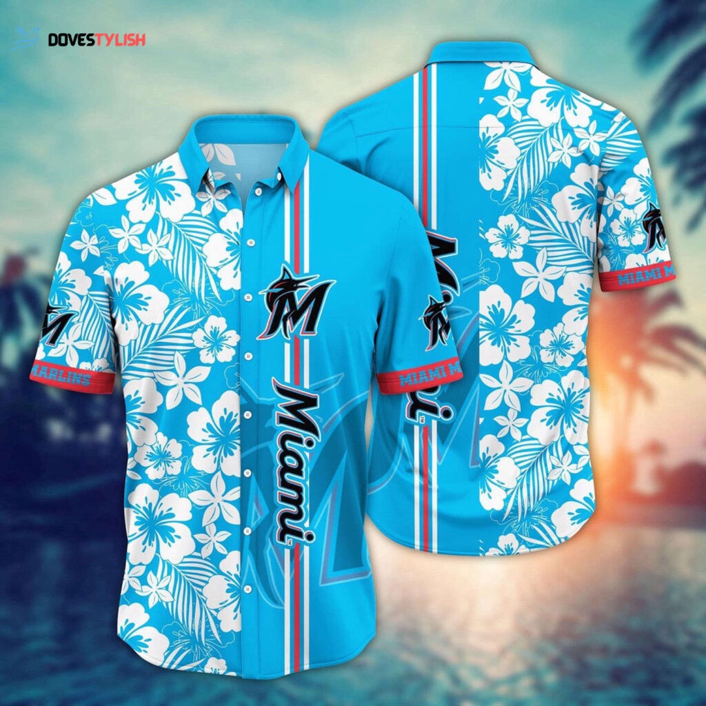 MLB Miami Marlins Hawaiian Shirt: Perfect Summer Gear for Sports Fans