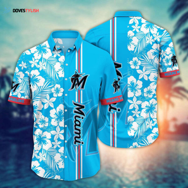 MLB Miami Marlins Hawaiian Shirt: Perfect Summer Gear for Sports Fans