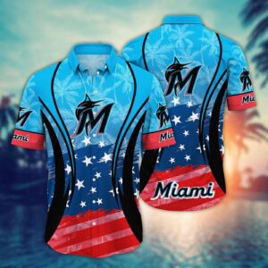 MLB Miami Marlins Hawaiian Shirt: Vibrant Aloha for Stylish Fans