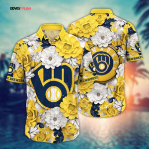MLB Milwaukee Brewers Hawaiian Shirt - Aloha Spirit for Sports Fans