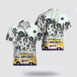 MLB Milwaukee Brewers Hawaiian Shirt: Stylish Summer Fashion for Fans
