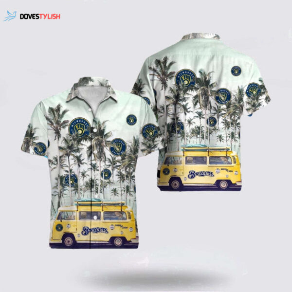 MLB Milwaukee Brewers Hawaiian Shirt: Stylish Summer Fashion for Fans