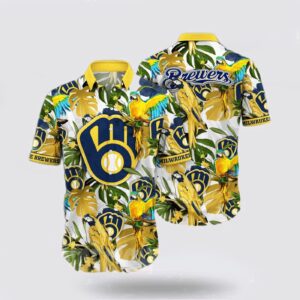 MLB Milwaukee Brewers Hawaiian Shirt – Perfect Summer Style for Fans