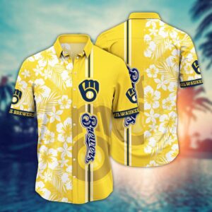 Milwaukee Brewers Hawaiian Shirt: Perfect Summer Gear for Sports Fans