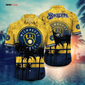 MLB Milwaukee Brewers Hawaiian Shirt - Swing in Style for Fans!