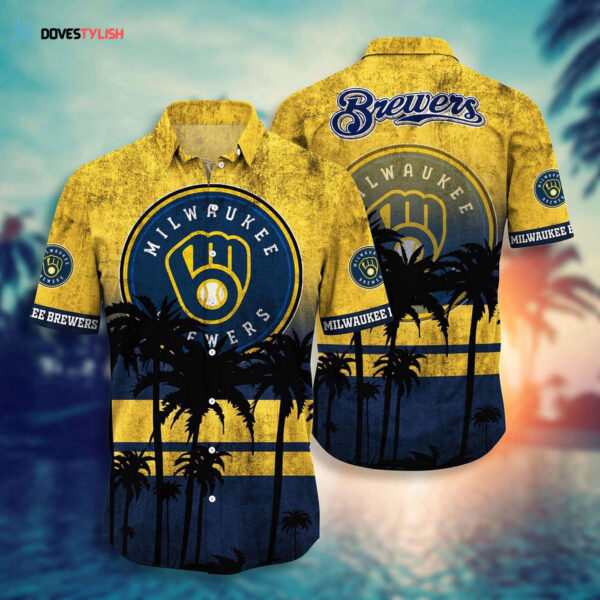 MLB Milwaukee Brewers Hawaiian Shirt – Swing in Style for Fans!