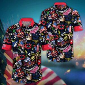 MLB Minnesota Twins Hawaiian Shirt – Vibrant Aloha for Fans