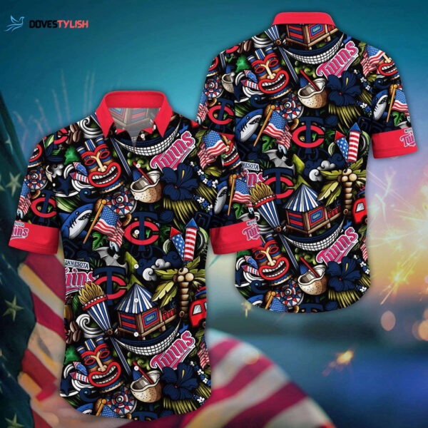 MLB Minnesota Twins Hawaiian Shirt – Vibrant Aloha for Fans