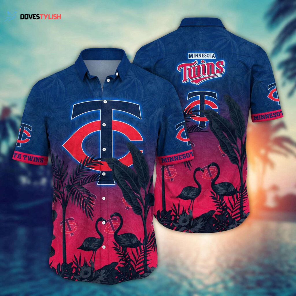 MLB Minnesota Twins Hawaiian Shirt – Sunset Chase Gift For Fans MLB Minnesota Twins Hawaiian Shirt – Sunset Chase Gift For Fans