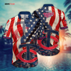 Minnesota Twins Hawaiian Shirt: Swing into Summer with Floral MLB Style!