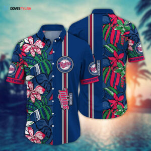 MLB Minnesota Twins Hawaiian Shirt: Summer Swirl Gift for Fans