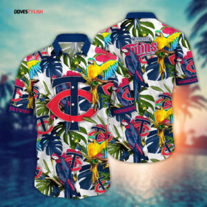 MLB Minnesota Twins Hawaiian Shirt - Victory In Bloom Gift for Fans