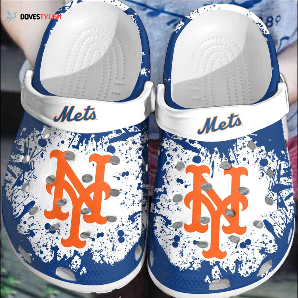 MLB New York Mets Clog-Shoes Clog For Fan Baseball