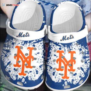 MLB New York Mets Clog-Shoes Clog For Fan Baseball