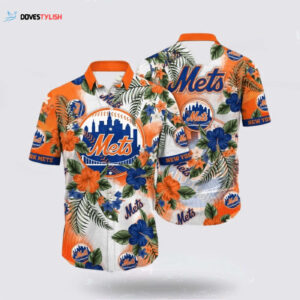 MLB New York Mets Hawaiian Shirt: Unleash Your Summer Style! 🌺⚾️