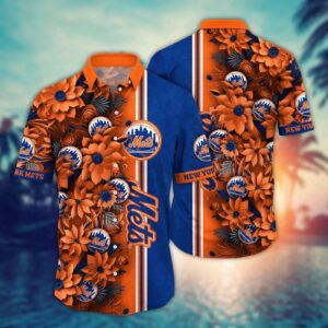 MLB New York Mets Hawaiian Shirt – Steal the Bases and the Show!