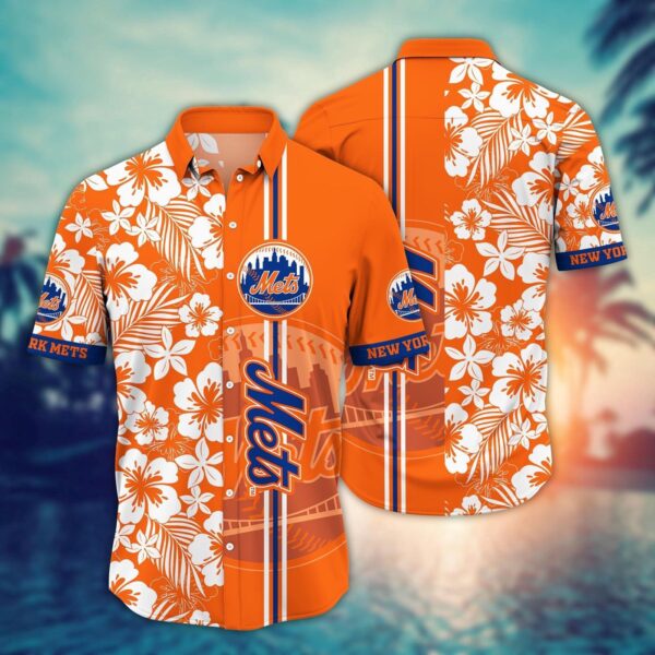 MLB New York Mets Hawaiian Shirt: Summer Swing for Sports Fans