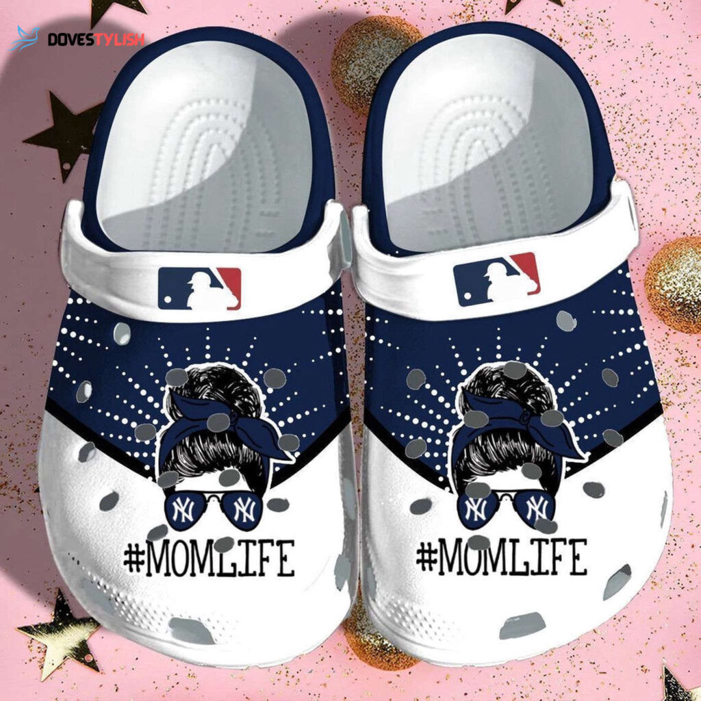 MLB New York Yankees Clog-Shoes Clog Mom Life Teams For Fan Baseball MLB New York Yankees Clog-Shoes Clog Mom Life Teams For Fan Baseball