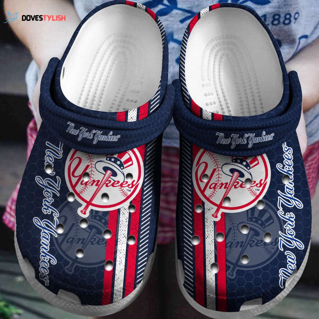 MLB New York Yankees Clog-Shoes Clog Navy For Fan Baseball