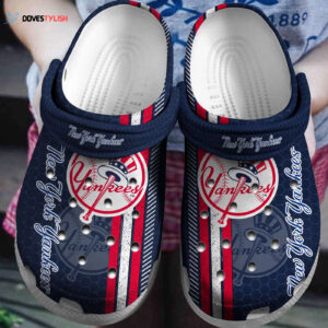 MLB New York Yankees Clog-Shoes Clog Navy For Fan Baseball