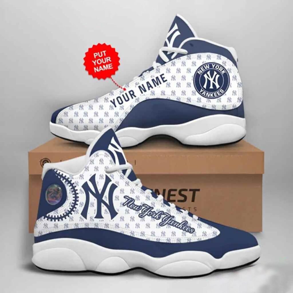 Custom MLB New York Yankees Air Jordan 13 Shoes – Personalized Unisex Gift