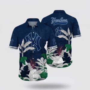 MLB New York Yankees Hawaiian Shirt – Dive into Ocean Vibes!