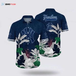 MLB New York Yankees Hawaiian Shirt - Dive into Ocean Vibes!
