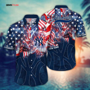 MLB New York Yankees Hawaiian Shirt - Game Day Aloha Style for Fans
