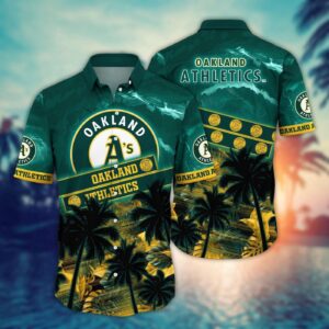 MLB Oakland Athletics Hawaiian Shirt – Aloha Spirit Gift for Fans