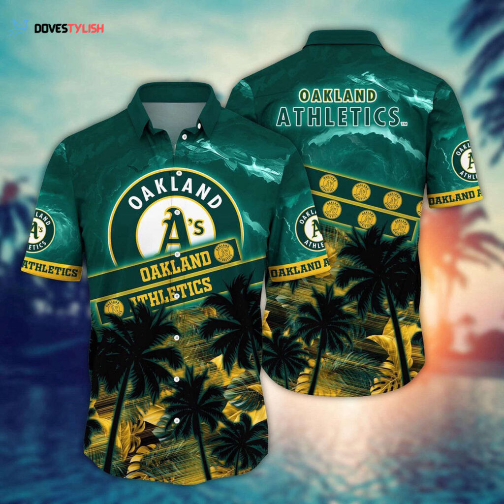 MLB Oakland Athletics Hawaiian Shirt – Aloha Spirit Gift for Fans MLB Oakland Athletics Hawaiian Shirt – Aloha Spirit Gift for Fans