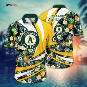 Oakland Athletics Hawaiian Shirt: Flower Bloom Glory for Fans