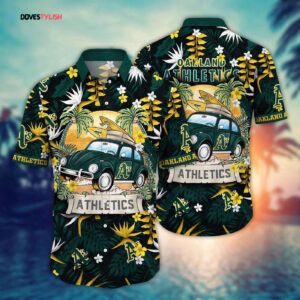 MLB Oakland Athletics Hawaiian Shirt: Perfect Summer Gear for Sports Fans