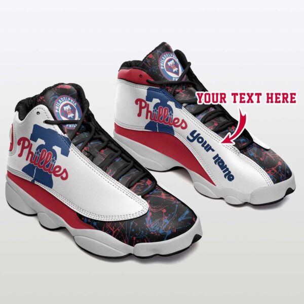 Custom MLB Philadelphia Phillies Air Jordan 13 Shoes – Personalized Unisex Gift