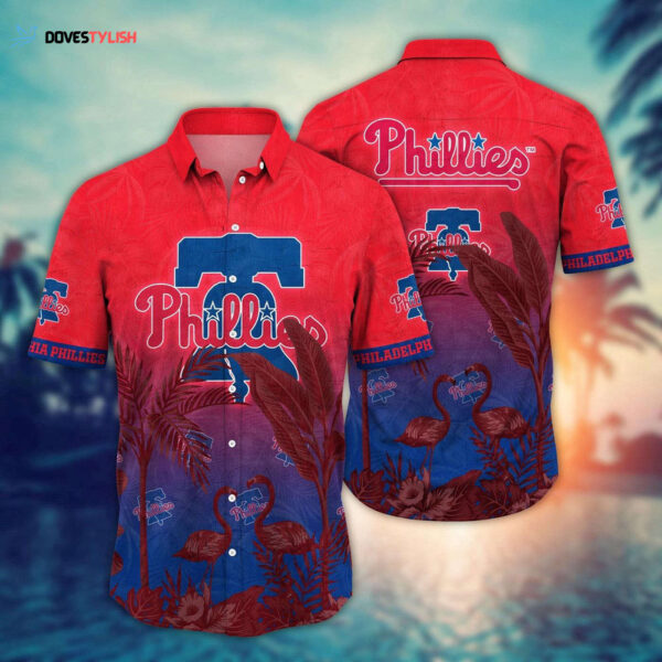 MLB Philadelphia Phillies Hawaiian Shirt – Sunset Chase Fan Gift