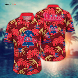 MLB Philadelphia Phillies Hawaiian Shirt: Floral Symphony Gift for Fans