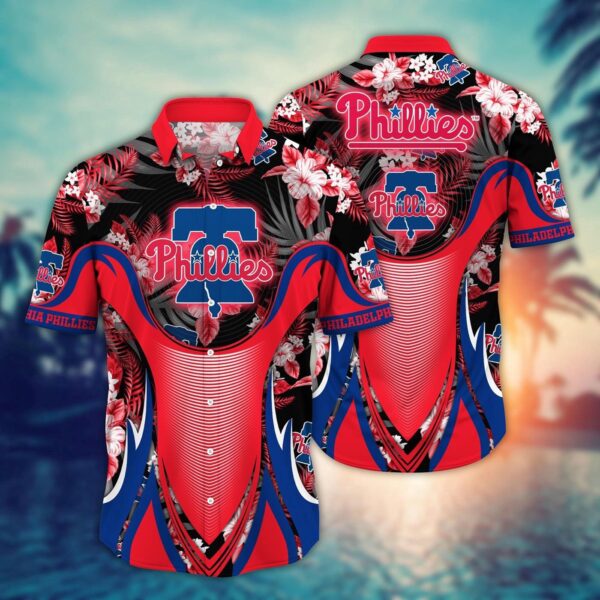 MLB Philadelphia Phillies Hawaiian Shirt – Grandstand Glamour for Fans