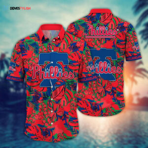 MLB Philadelphia Phillies Hawaiian Shirt: Tropical Paradise for Fans
