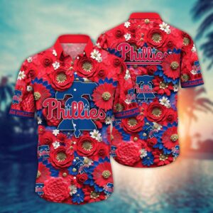 MLB Philadelphia Phillies Hawaiian Shirt: Stylish Choice for Fans