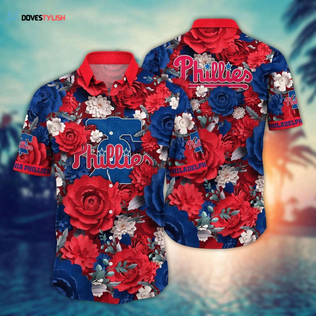 MLB Philadelphia Phillies Hawaiian Shirt: Home Run Style for Sport Fans MLB Philadelphia Phillies Hawaiian Shirt: Home Run Style for Sport Fans