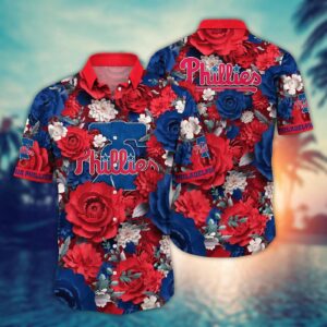 MLB Philadelphia Phillies Hawaiian Shirt: Home Run Style for Sport Fans
