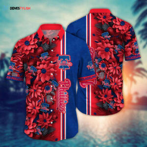 MLB Philadelphia Phillies Hawaiian Shirt: Steal Bases & Show Fans