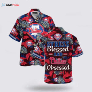 Philadelphia Phillies MLB Hawaiian Shirt: Turn Heads at the Beach!