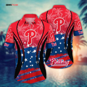 MLB Philadelphia Phillies Hawaiian Shirt - Vibrant Aloha for Cool Fans