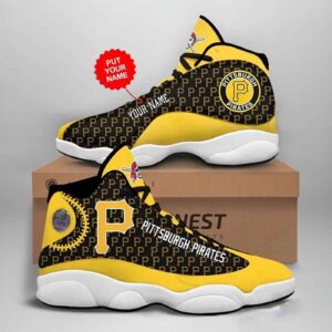 Personalized MLB Pittsburgh Pirates Air Jordan 13 Shoes - Custom Unisex Gift