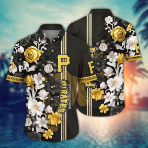 MLB Pittsburgh Pirates Hawaiian Shirt – Luau League Fan Gear