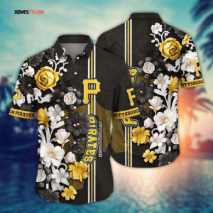 MLB Pittsburgh Pirates Hawaiian Shirt - Luau League Fan Gear