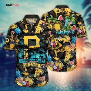 Pittsburgh Pirates Hawaiian Shirt - Perfect Style for MLB Fans