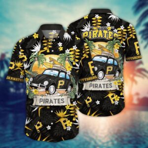 MLB Pittsburgh Pirates Hawaiian Shirt: Perfect Summer Gear for Sports Fans!