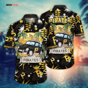 MLB Pittsburgh Pirates Hawaiian Shirt - Perfect for Summer Sports Fans!